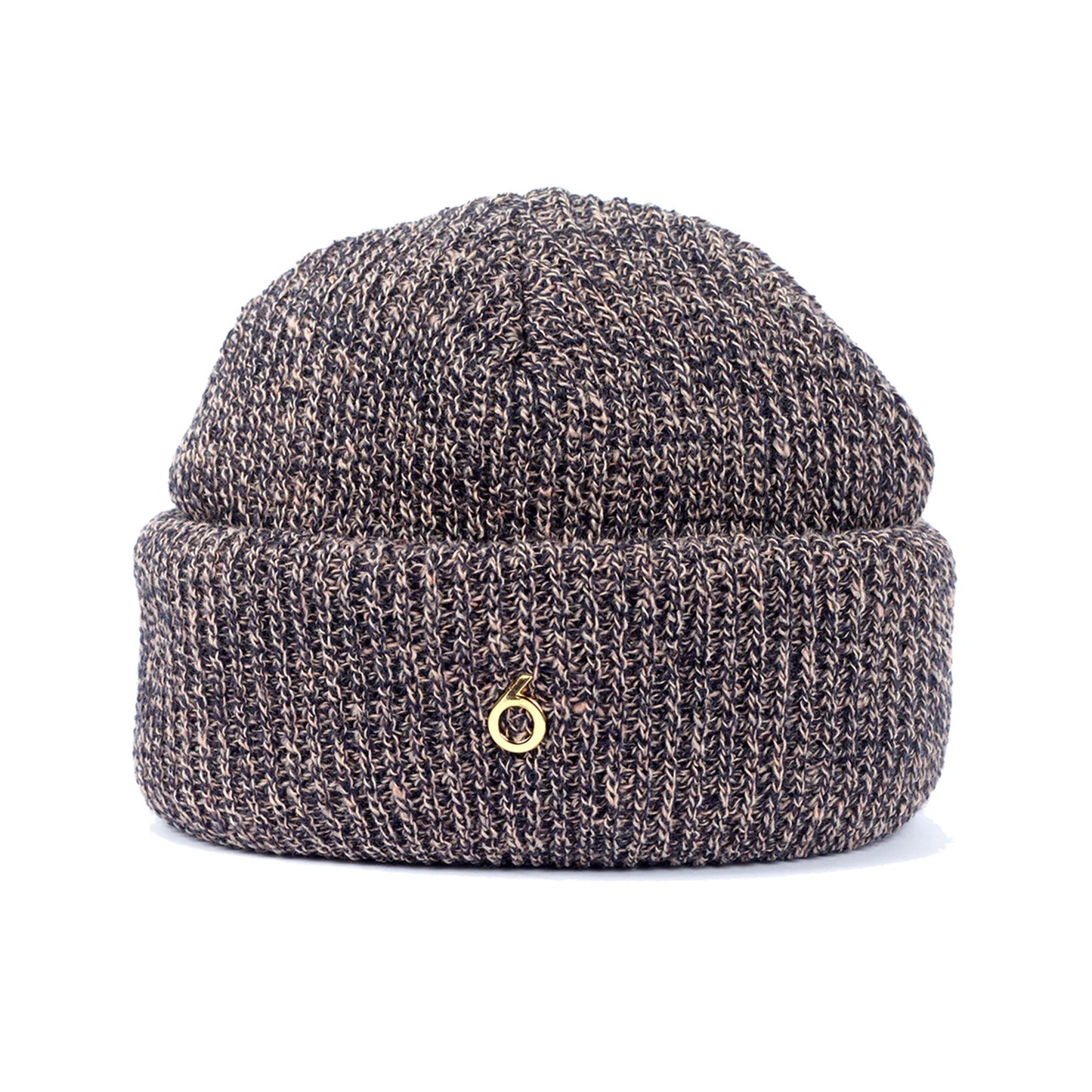 Metro 6 Harbour Beanie Navy Mix