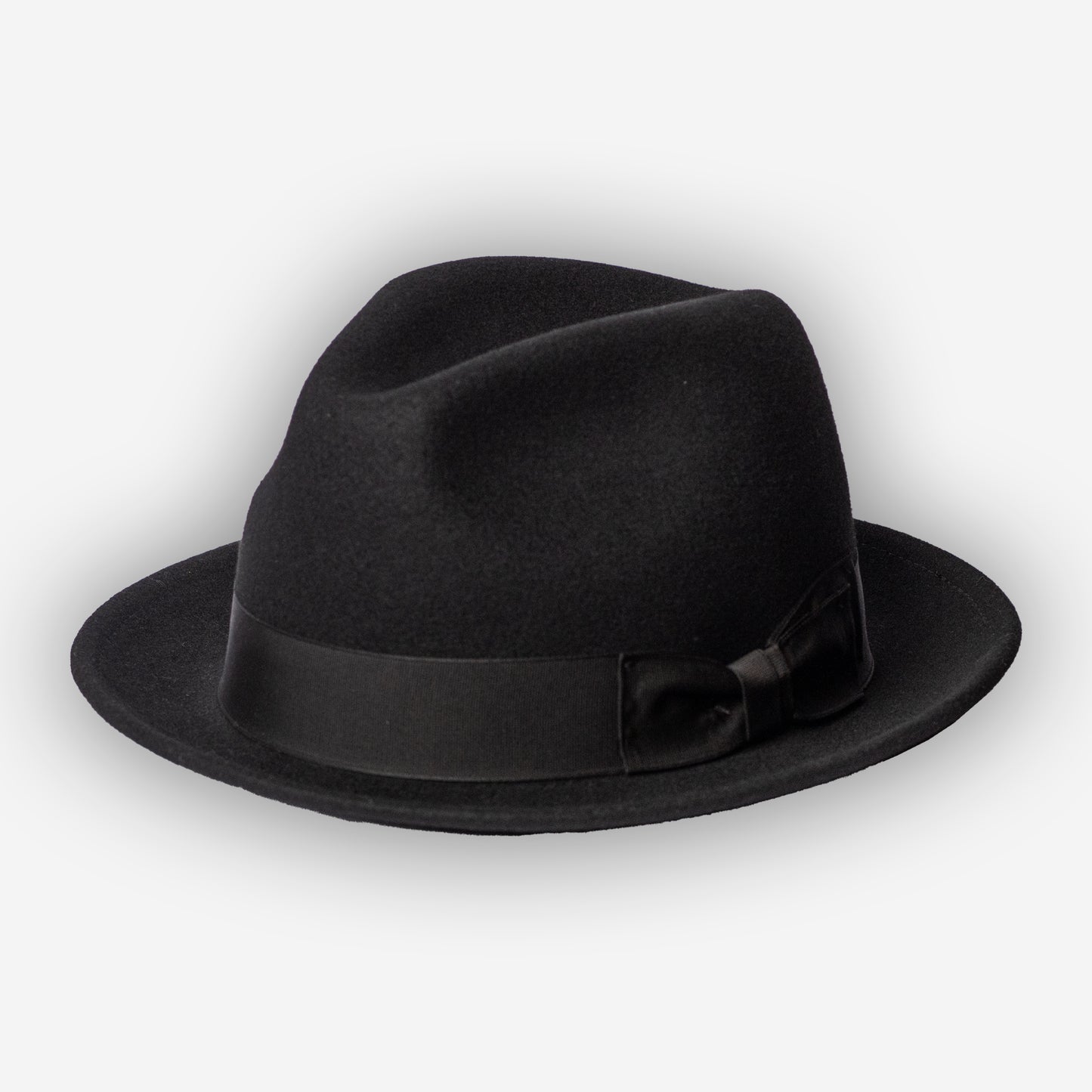 Balboa Wool Fedora - Black NEW