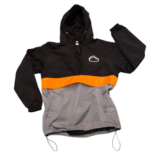 WELCOME CLOUD 9 PULLOVER WINDBREAKER_BLACK