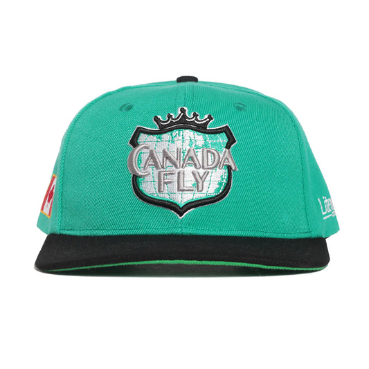 Canada Fly - Snapback (Aqua)