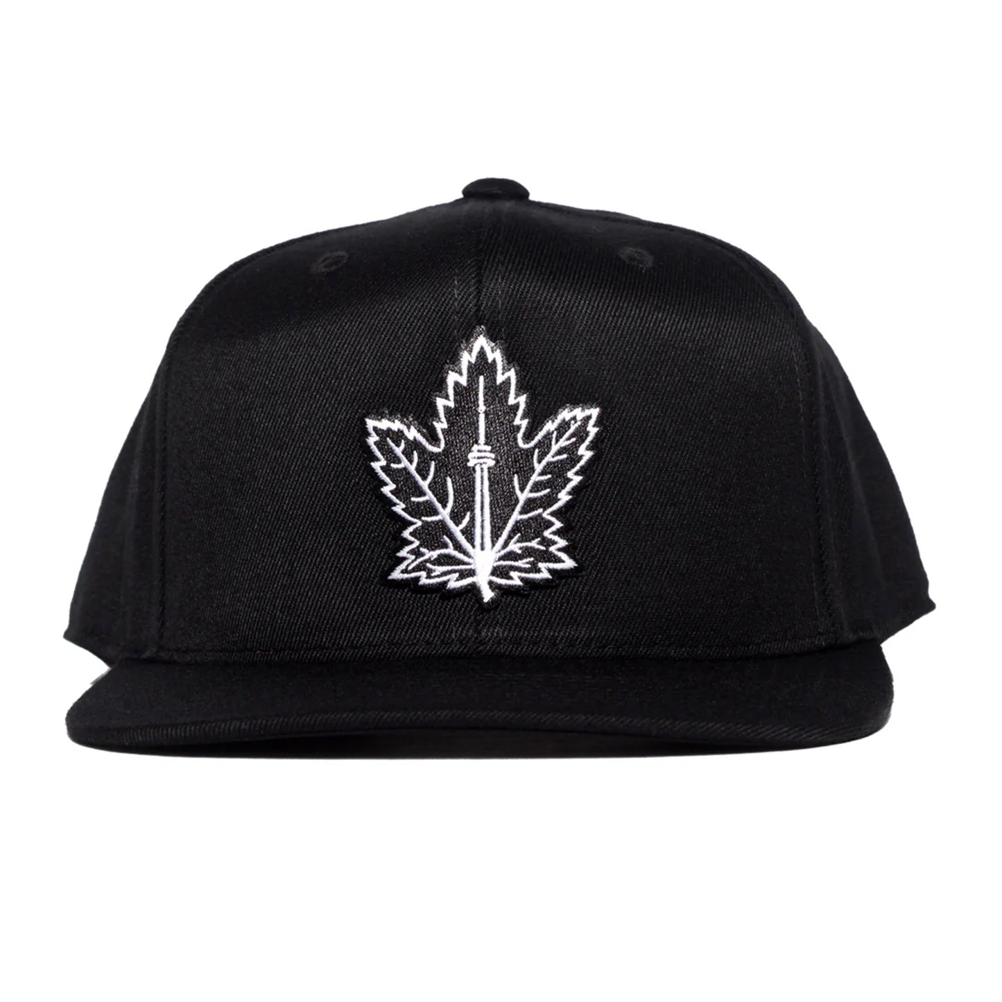 Champion Leaf Snapback (Black)