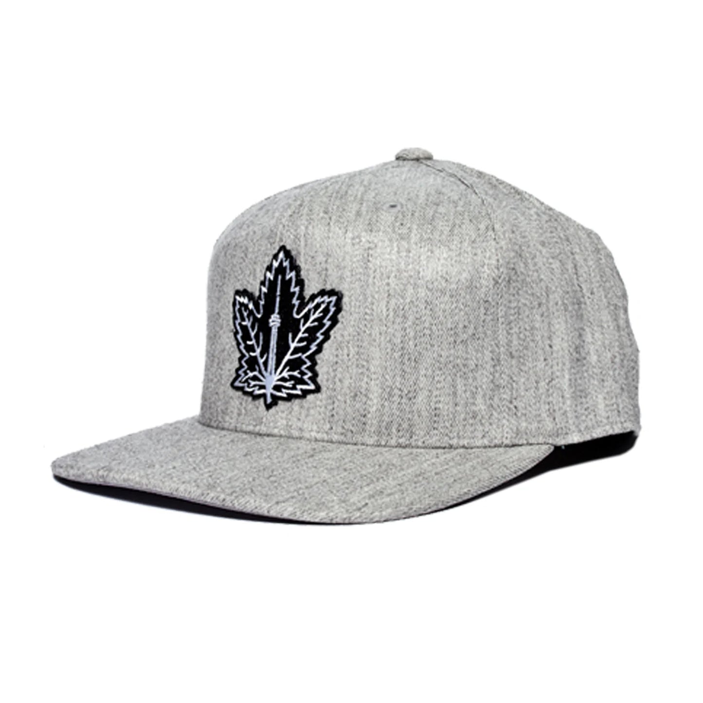 Champion Leaf Snapback (Heather Grey)