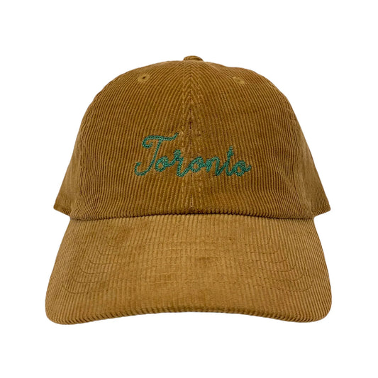 Toronto Dad Hat - (Caramel) Corduroy