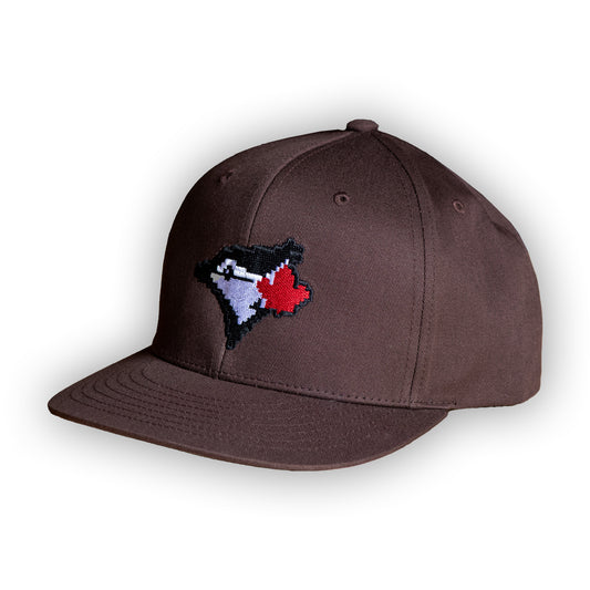 8 bit Jays Cap - Brown