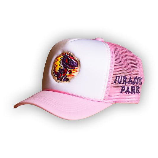 Brimz - Jurassic Raptor Trucker - Pink/white