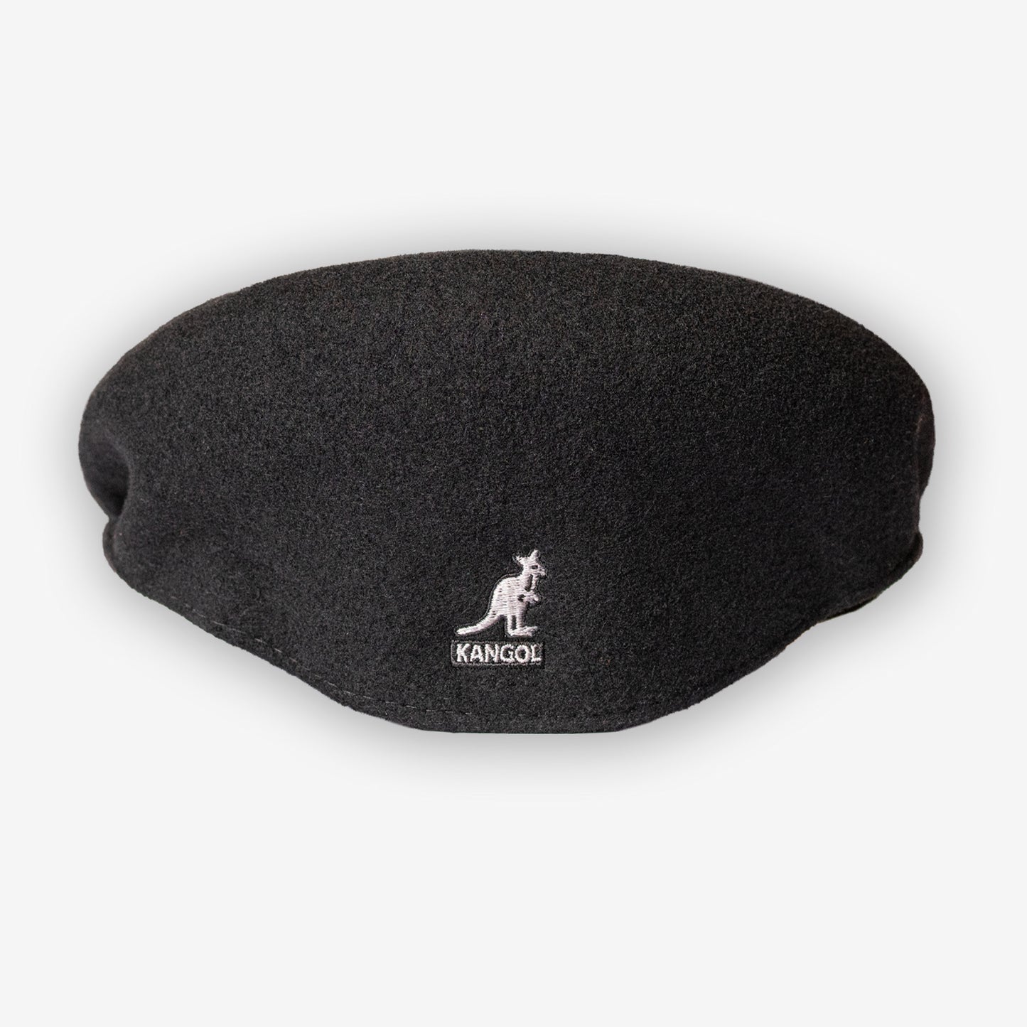 Kangol Wool 504 Flatcap - Black