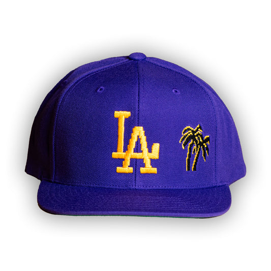 LA Palms - Snapback Purple/Gold