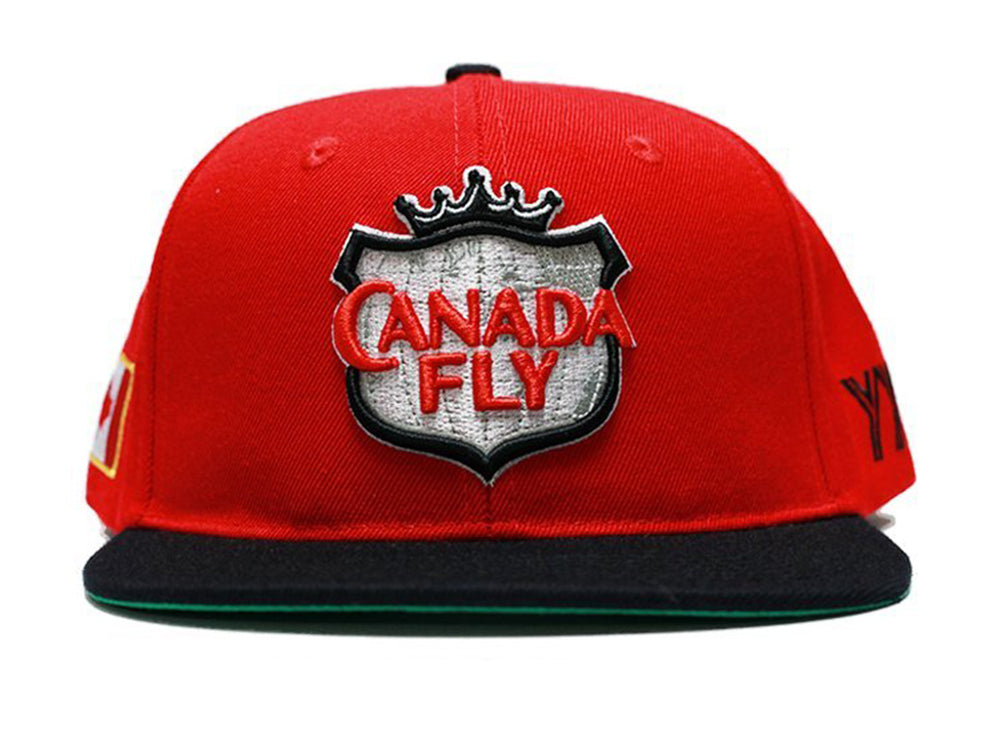 Canada Fly - Snapback (Red)