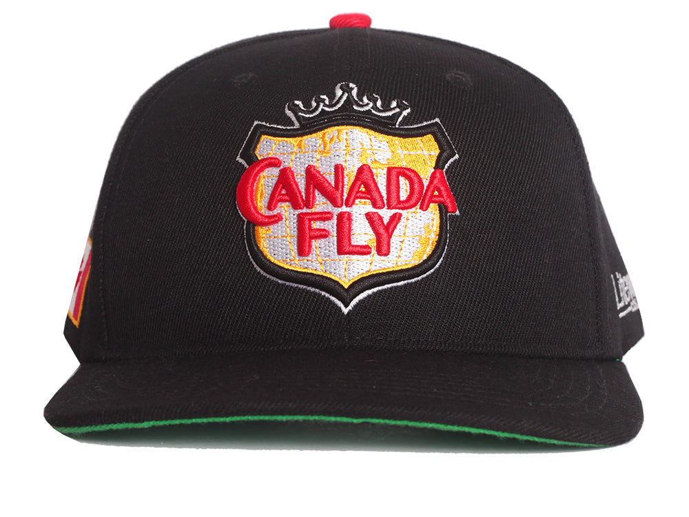 Canada Fly - Snapback (Black)