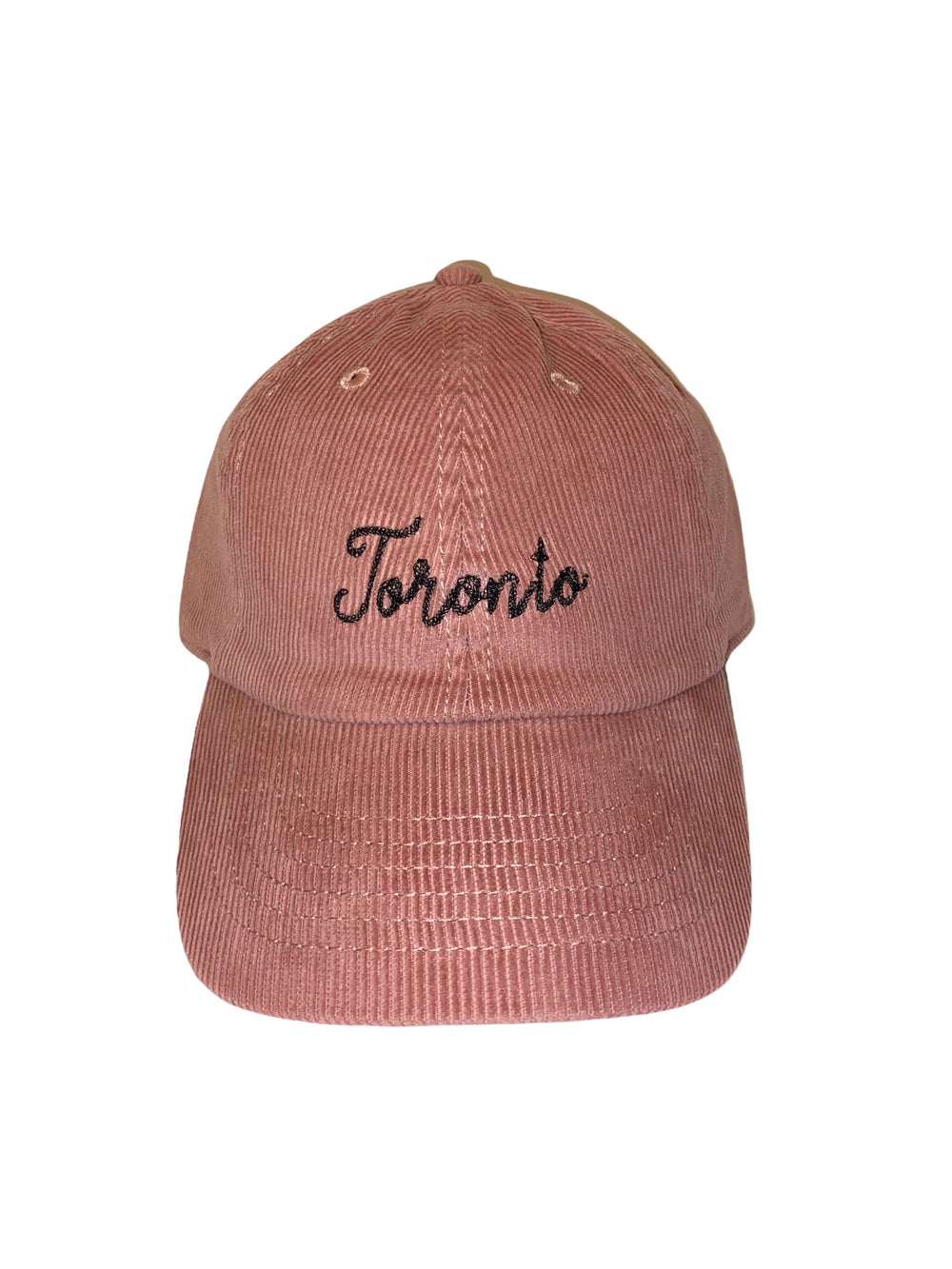 Pink Corduroy Toronto Dad Hat