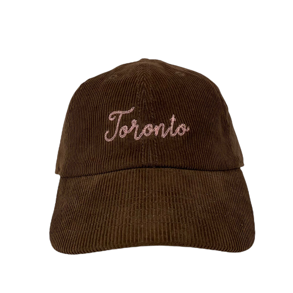 Toronto Dad Hat - (Brown) Corduroy