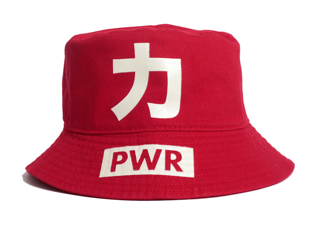 PWR Bucket Hat - Red