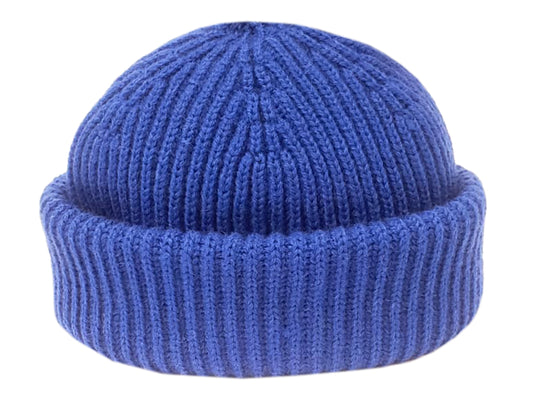 Merino Sailor Beanie - Royal