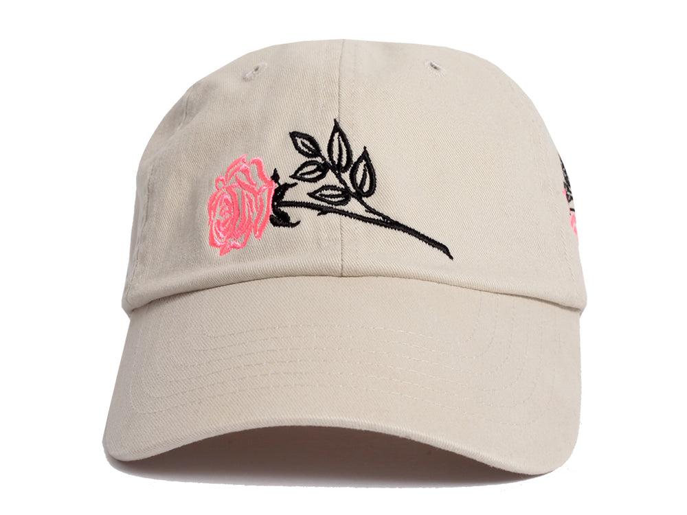 Wild Roses Dad Hat (Almond Rose)
