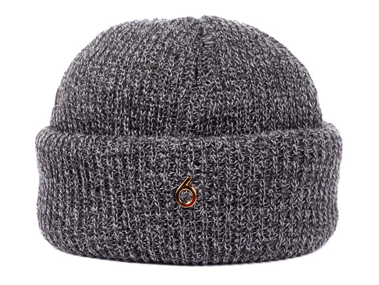 Metro 6 Harbour Beanie_Charcoal Mix