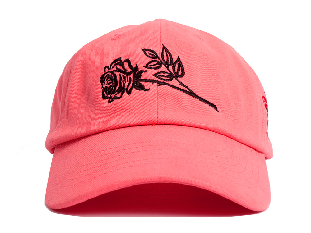 Wild Roses Dad Hat (Coral)