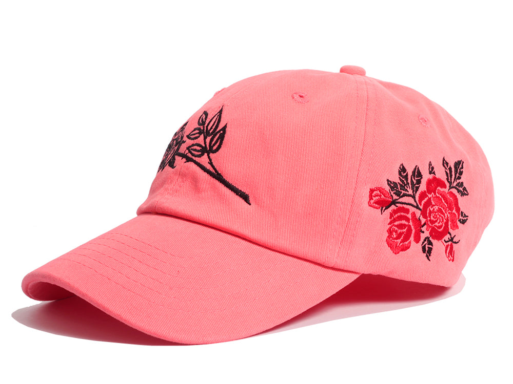 Wild Roses Dad Hat (Coral)