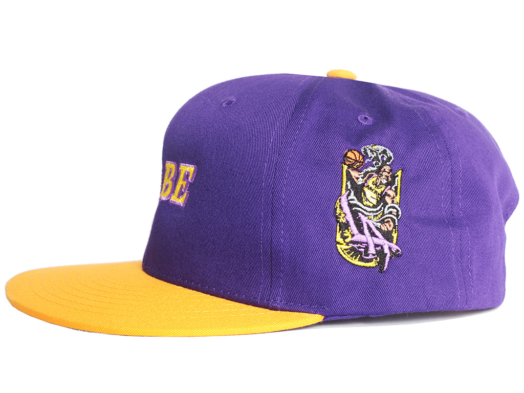 Tooncrew X Brimz "WE LOVE" Kobe Snapback  (Purple/Yellow)