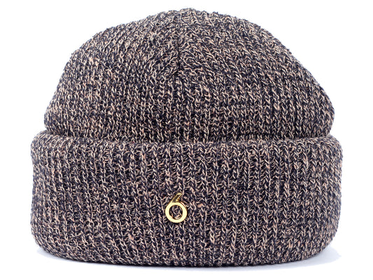 Metro 6 Harbour Beanie Navy Mix