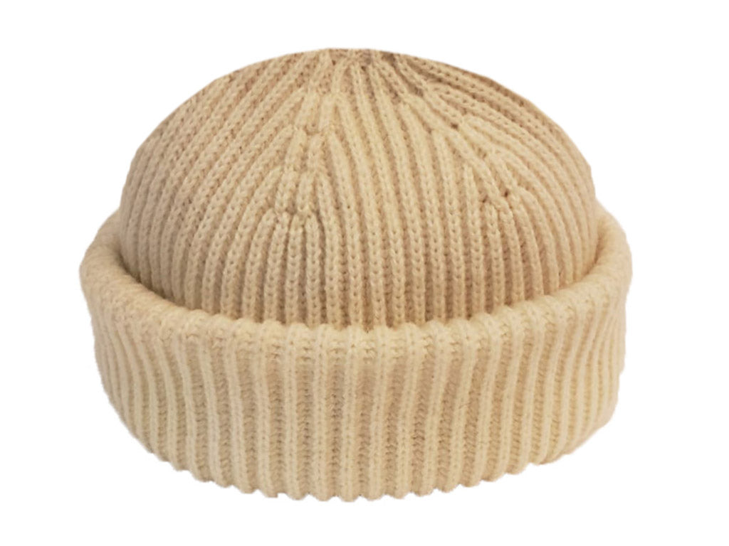 Merino Sailor Beanie - Winter White